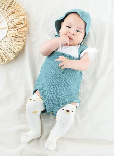 Vista 7 de Calcetines antideslizantes para bebés y niños de 0 a 3 años de edad calcetines antideslizantes para niños y niñas 6 pares
