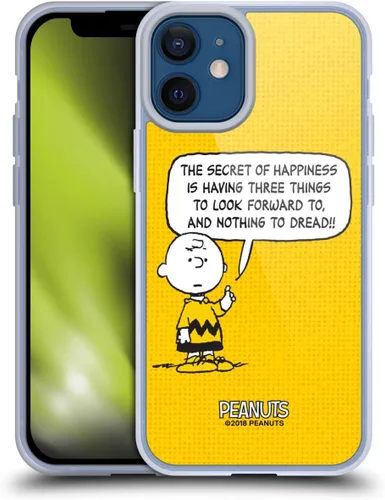 Vista 158 de Head Case Designs Funda de gel suave con licencia oficial de Peanuts Autumn Charlie Brown compatible con Apple iPhone 7 Plus/iPhone 8 Plus