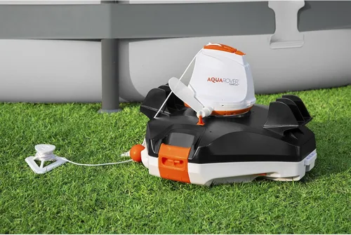 Vista 5 de Bestway AquaRover - Aspiradora robótica automática para piscinas, sobre