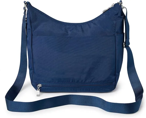 Vista 96 de Baggallini womens Everywhere Bagg Crossbody Women 11x9 Lightweight Nylon Hobo Water-resistant Travel Bag W/Rfid