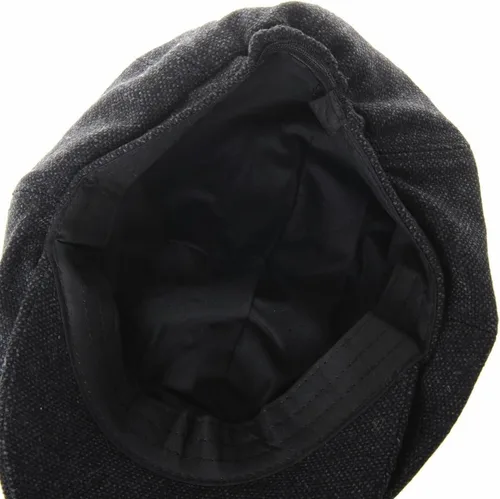 Vista 6 de WITHMOONS Newsboy Sombrero Lana Fieltro Simple Ivy Cap SL3525