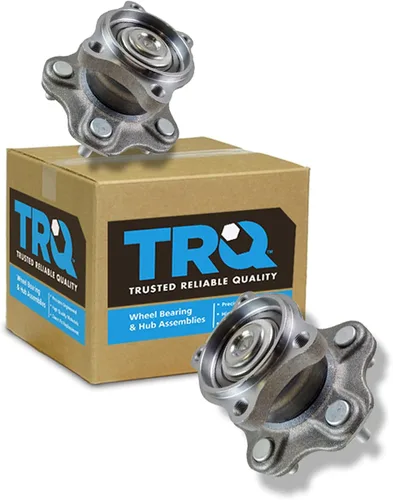Vista 127 de TRQ Juego de 2 rodamientos de rueda delantera y conjunto de cubo compatible con Tesla 3 2020 Y 2018-2019 para Tesla 3 2020 Tesla Y AWD 2018-2019