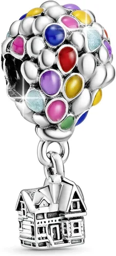 Vista 22 de LUXILLA Abalorio de plata de ley 925 para madre, hija, abuela, para familia, amor, madre, hija, abuela, para pulseras, collares, dijes, abalorios