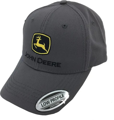 Vista 5 de John Deere Gorra china de construcción LP69060, Gris