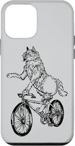 Vista 16 de Wolf Cycling Bicycle Funny Animal Cyclist Biking Bike Case for iPhone 17