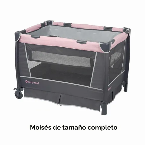 Vista 10 de Baby Trend Simply Smart - Centro de guardería para niños, color rosa