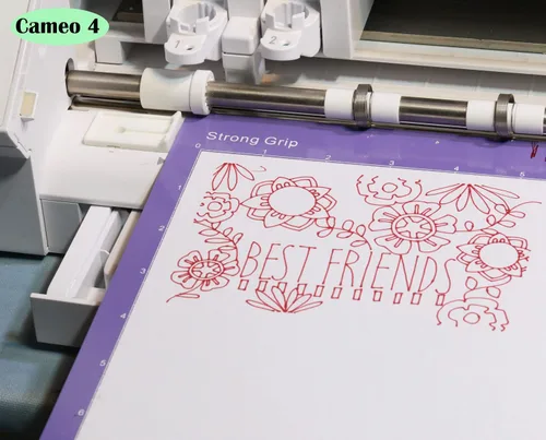 Vista 5 de Guía de hojas compatible con Silhouette Cameo 3 4