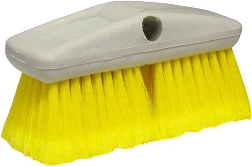 Vista 7 de STAR BRITE Cepillo de lavado medio premium de 8" con cabezal de cepillo W/parachoques - Conexiones duales que se ajustan a los postes roscados
