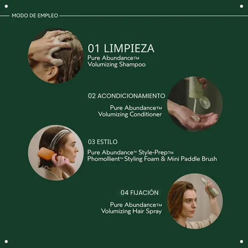 Vista 4 de Aveda Espuma de peinado homoliente Mousse sin peso para cabello fino a medio
