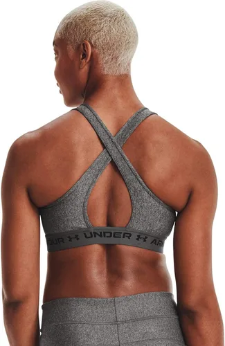 Vista 5 de Under Armour - Sujetador deportivo de medio impacto, con espalda cruzada, para mujer