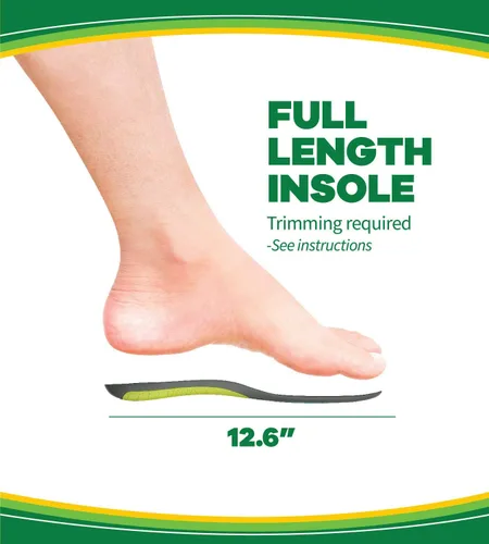 Vista 7 de Dr. Scholl's Plantillas deportivas (paquete de 2)/ Absorción superior de impactos y soporte de arco para reducir la fatiga muscular y el estrés
