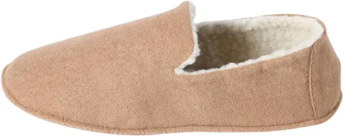 Vista 9 de Inicio Zapatillas de hombre Zapatillas Casual de lana mocasín Zapatillas de interior antideslizante Zapatos de casa