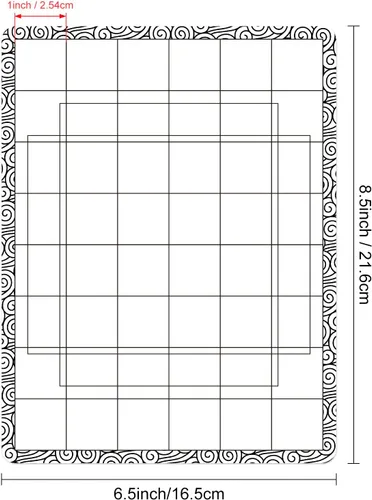 Vista 3 de Alfombrillas adhesivas antideslizantes flexibles para sellos, 2 alfombrillas de baja adherencia y 1 juego de amigos de mezcla, plantilla láser