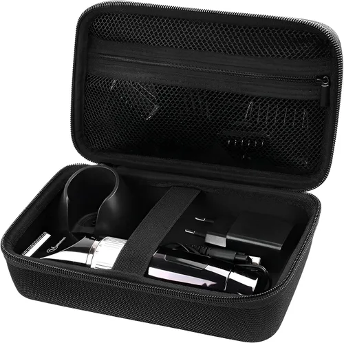 Vista 2 de AMSAMOTION Funda de viaje para Braun MGK3 BT5 BT7 Series Trimmer MGK3335 MGK3221 MGK3245 BT3221 BT5260 BT3240 BT5265 BT7240 Recortadora de barba