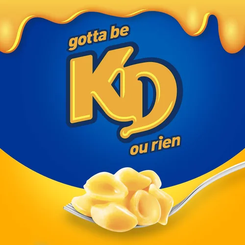 Vista 5 de Kraft Dinner, Tres queso, macarrones y queso, 7.05 oz/7.1 onzas, (paquete de 24) {Importado de Canadá}