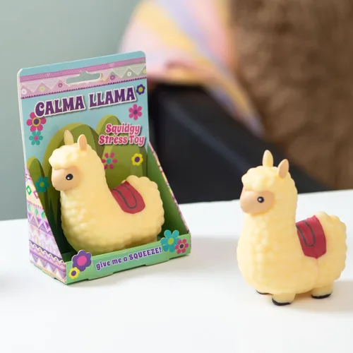 Vista 5 de Boxer Gifts Calma Llama Juguete Antiestrés Pelotas Antiestrés Únicas para Adultos y Adolescentes - Juguetes Sensoriales Blanditos de Animales