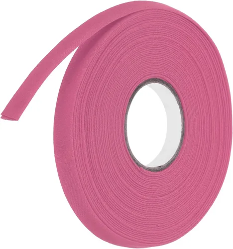 Vista 100 de MECCANIXITY Cinta al bies de doble pliegue de 1 pulgada, cinta al bies de poliéster continua a granel para coser, costura, acolchado, dobladillo