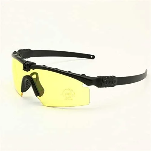 Vista 7 de EnzoDate Polarized Army Sunglasses Military Ballistic Men Frame 34 Lens Combat War Game Auto