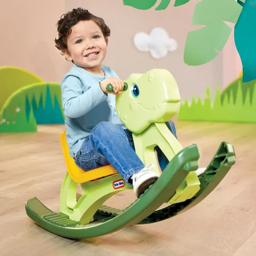 Vista 5 de Little Tikes Easy Rockin' Dino, Edad de 12 meses a 3 años