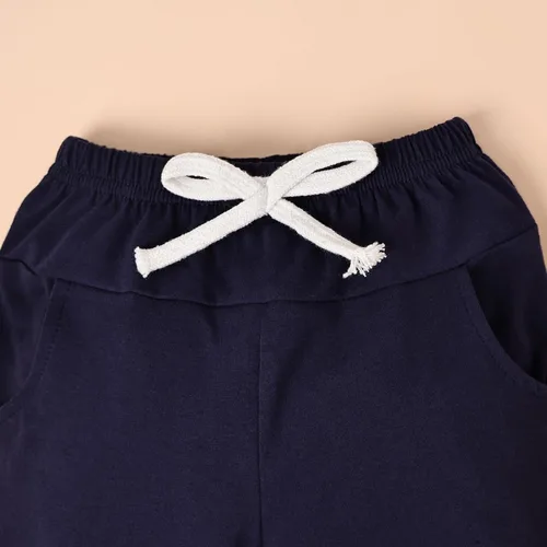 Vista 66 de Ropa de otoño e invierno para bebé, trajes de niño pequeño, sudadera de manga larga, sudadera de retazos y pantalones, 2 piezas, 12 meses a 5 años