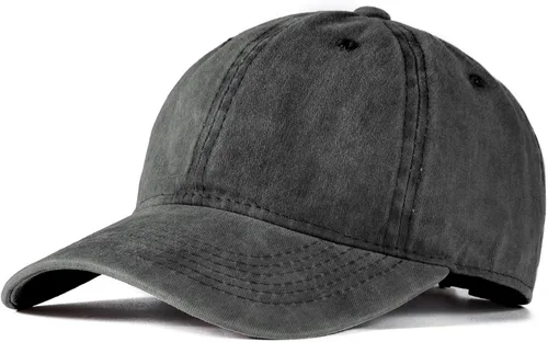 Vista 10 de Edoneery, gorra de béisbol para hombres y mujeres, de bajo perfil, ajustable, de algodón lavado, gorra de golf para papá
