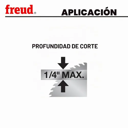 Vista 5 de Freud LU77M012: Hoja de aluminio media de 12