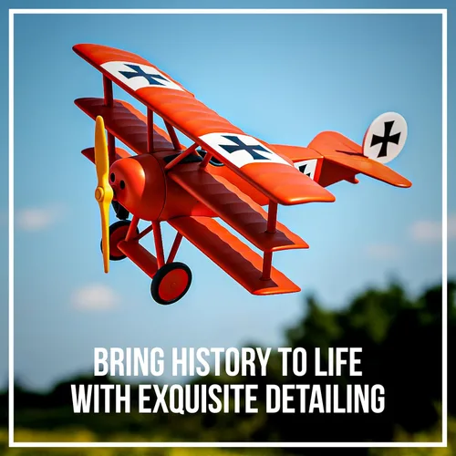 Vista 7 de Daron Worldwide Trading Fokker DR.I 1:63 Red Baron Vehículo