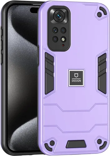 Vista 89 de Funda compatible con Redmi A1, compatible con Redmi A2 2 en 1 [PC dura + TPU], funda de teléfono negra