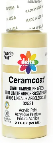 Vista 9 de Delta Creative Ceramcoat - Pintura acrílica en varios colores (2 onzas), 2002, oro antiguo