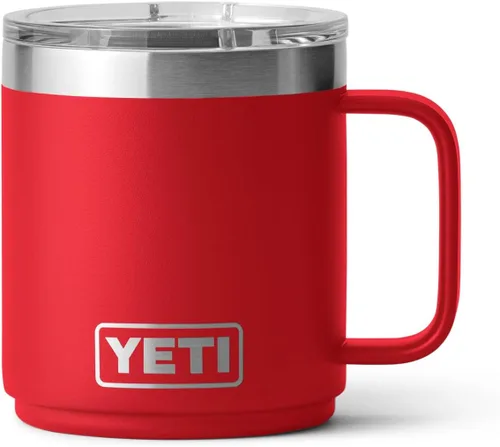Vista 18 de YETI Rambler - Taza apilable de 10 onzas, aislada al vacío, acero inoxidable con tapa MagSlider, acero inoxidable