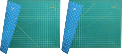 Vista 16 de WorkLion Alfombrilla de corte autorreparable: alfombrilla de corte artesanal de doble cara de 12 x 18 pulgadas para costura, tela, acolchado. Tabla