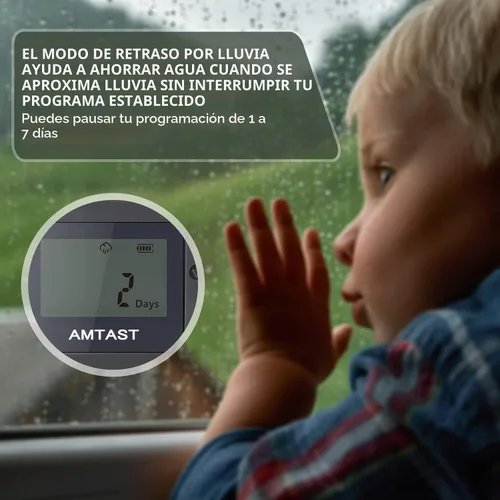Vista 5 de Temporizador de rociadores programable para manguera de jardín