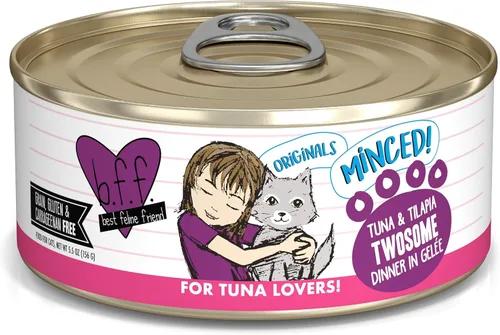 Vista 13 de Weruva BFF - Comida húmeda natural para gatos, atún y pollo 4 Eva en salsa, lata de 3 onzas, paquete de 24