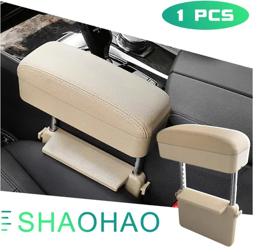 Vista 2 de Almohadilla universal para apoyabrazos de automóvil, cojín compatible con Tesla modelo Y, descansa el brazo y la muñeca, útil para conducciones