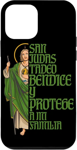 Vista 16 de Saint Jude Thaddeus. Bless and Protect My Family Case for iPhone 17