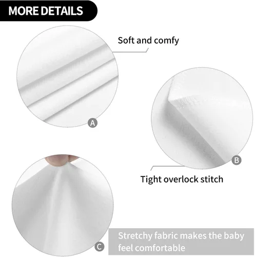 Vista 7 de Juego de manta personalizada para bebé con diadema acogedora y sombrero para niñas y niños recién nacidos, manta personalizada con nombre de bebé
