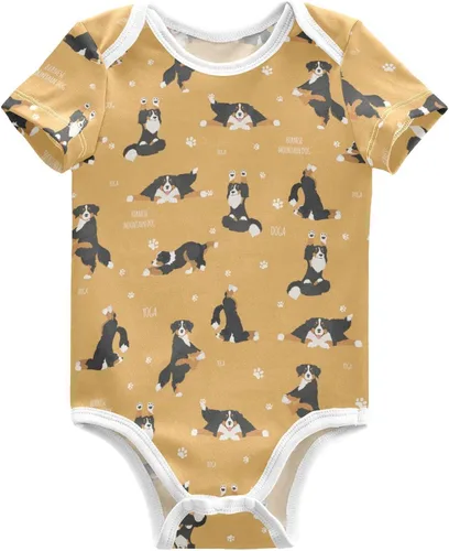 Vista 23 de vvfelixl Trajes de bebé lindos conjuntos de cachorros de manga corta de algodón ropa de bebé para niños niñas 0-24 meses