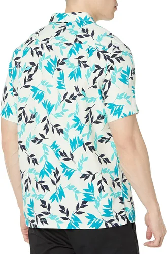 Vista 2 de Quiksilver Men's Country Sunset Button Up Floral Collared Shirt