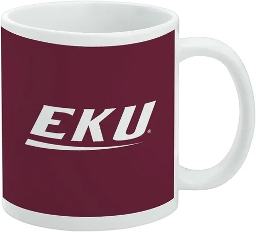 Vista 62 de Taza de cerámica con el logotipo principal de la Universidad Rider, taza de regalo novedosa para café, té y bebidas calientes, 11oz, blanca