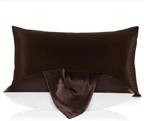 Vista 18 de LILYSILK Funda de almohada de seda natural para cabello y piel con parte inferior de algodón, 1 unidad estándar de 20 x 26 pulgadas, color verde
