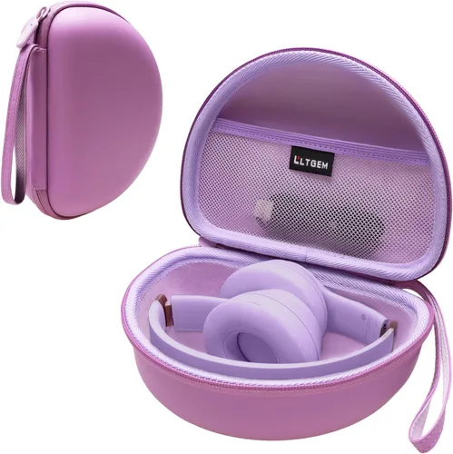 Vista 16 de Funda LTGEM compatible con auriculares Beats Solo 4 / Studio Pro/Studio 3 / Solo 3 On-Ear, negro (solo funda)