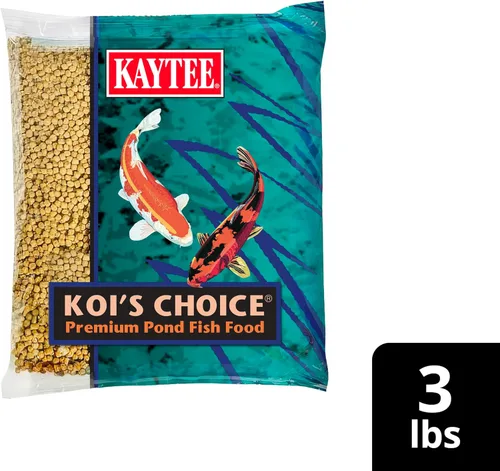 Vista 11 de Kaytee Koi's Choice Koi - Alimento flotante para peces koi, peces dorados y peces de estanque, 3 libras