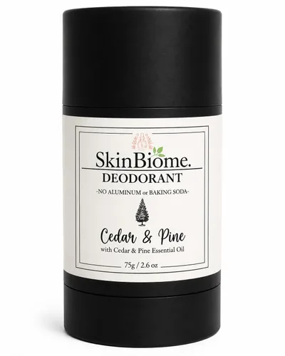 Vista 9 de SkinBiome Desodorante de magnesio natural 2.6 oz Bergamota & Rose
