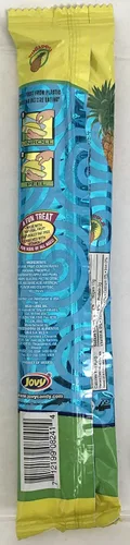 Vista 3 de Rollo de fruta Jovy de 0.75 onzas con piña (4 paquetes individuales)