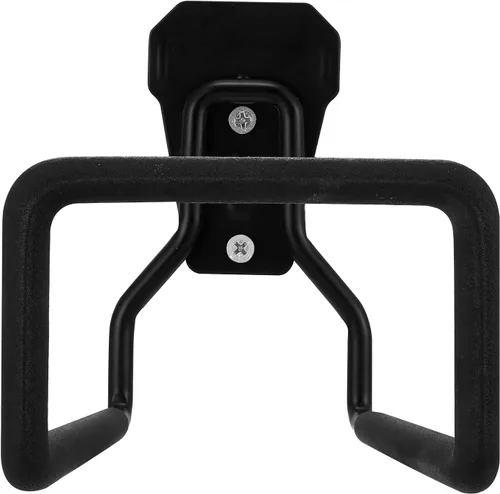 Vista 5 de Percha de Manguera, Soporte de Manguera de Metal Resistente para Montaje en Pared, Gancho para Manguera de Jardín/Manguera Extensible/Carrete