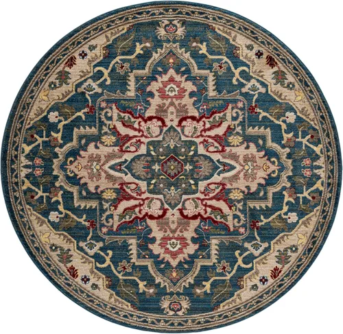 Vista 13 de SAFAVIEH Kashan Collection - Alfombra de área de 2 x 3 pies, color rojo y beige, diseño oriental tradicional, no desprende pelusa y de fácil