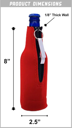 Vista 3 de Bigfoot Believe - Botella de cerveza con abridor (1, negro)