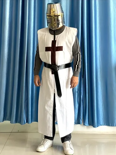 Vista 7 de Medieval-LARP-Reenactment-Viking-Battle Ready Cinturón de cuero negro envolvente alrededor de los caballeros de 2 pulgadas de ancho, Negro