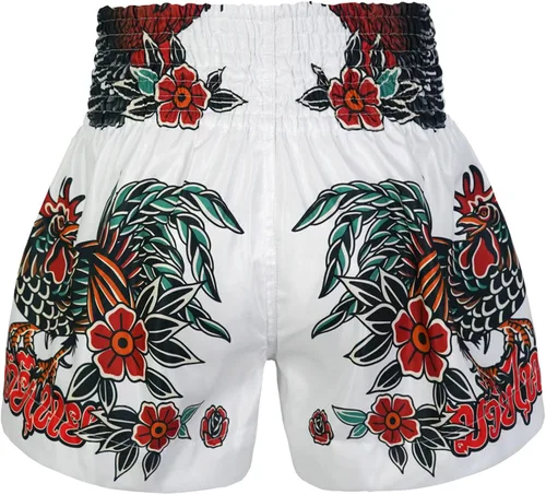 Vista 3 de Pantalones cortos de boxeo Muay Thai Estilos Tradicionales MMA Entrenamiento Kickboxing