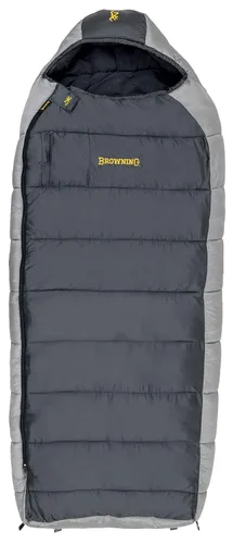 Vista 2 de Browning McKinley - Saco de dormir de 30° - Rectángulo con capucha aislado de gran tamaño fabricado con exterior Ripstop y forro de poliéster